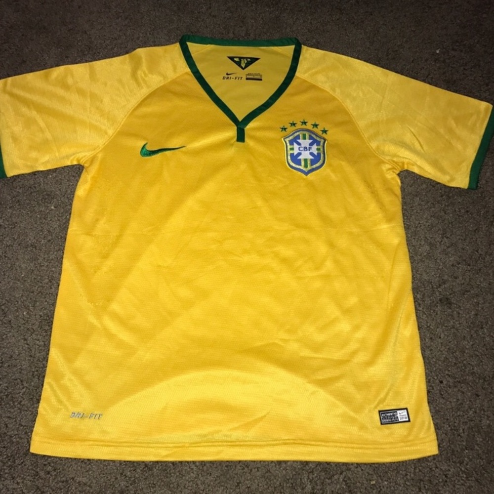 Nike Brazil soccer jersey